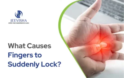 What causes fingers to suddenly lock?